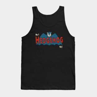 The Hedgehog // Retro Comics Cartoon Movies Gaming Bat Mashup Tank Top